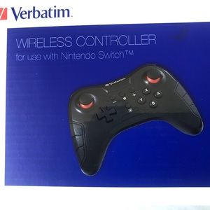 New Verbatim Wireless Controller for use with Nintendo Switch TM